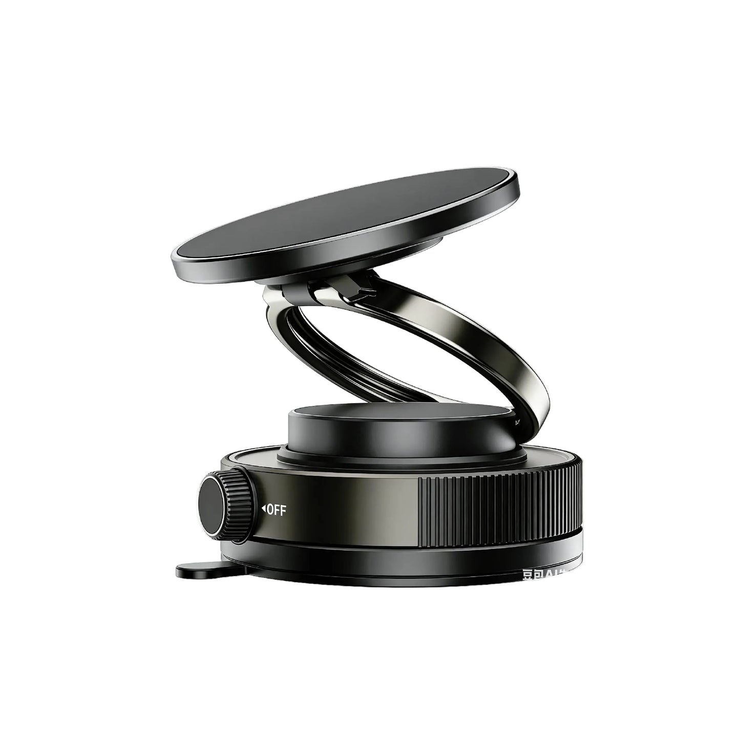 360° Black Magnetic Phone Holder