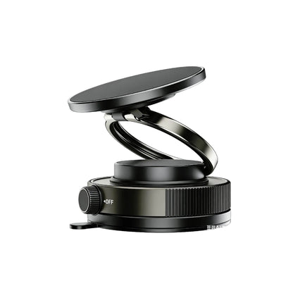 360° Black Magnetic Phone Holder