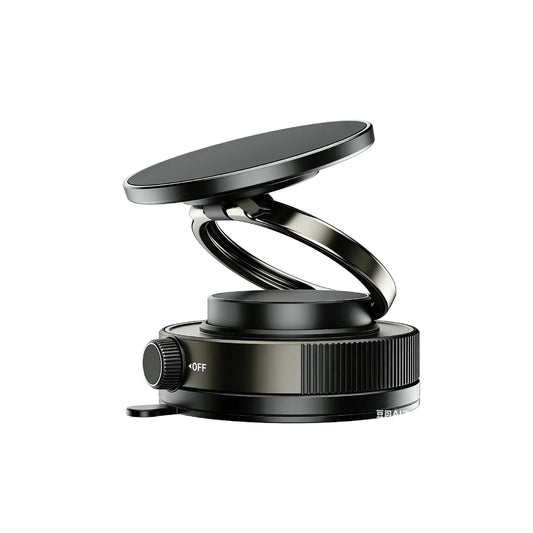 360° Black Magnetic Phone Holder
