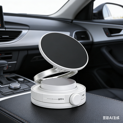 360° White Magnetic Phone Holder