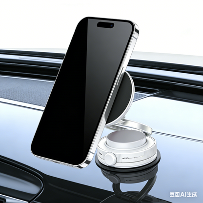 360° White Magnetic Phone Holder